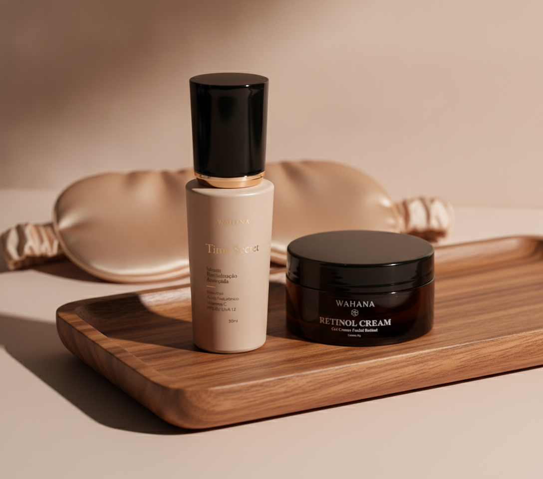 Melhor Creme para Área dos Olhos: Adeus Olheiras e Linhas Finas - Time Secret e Retinol Cream
