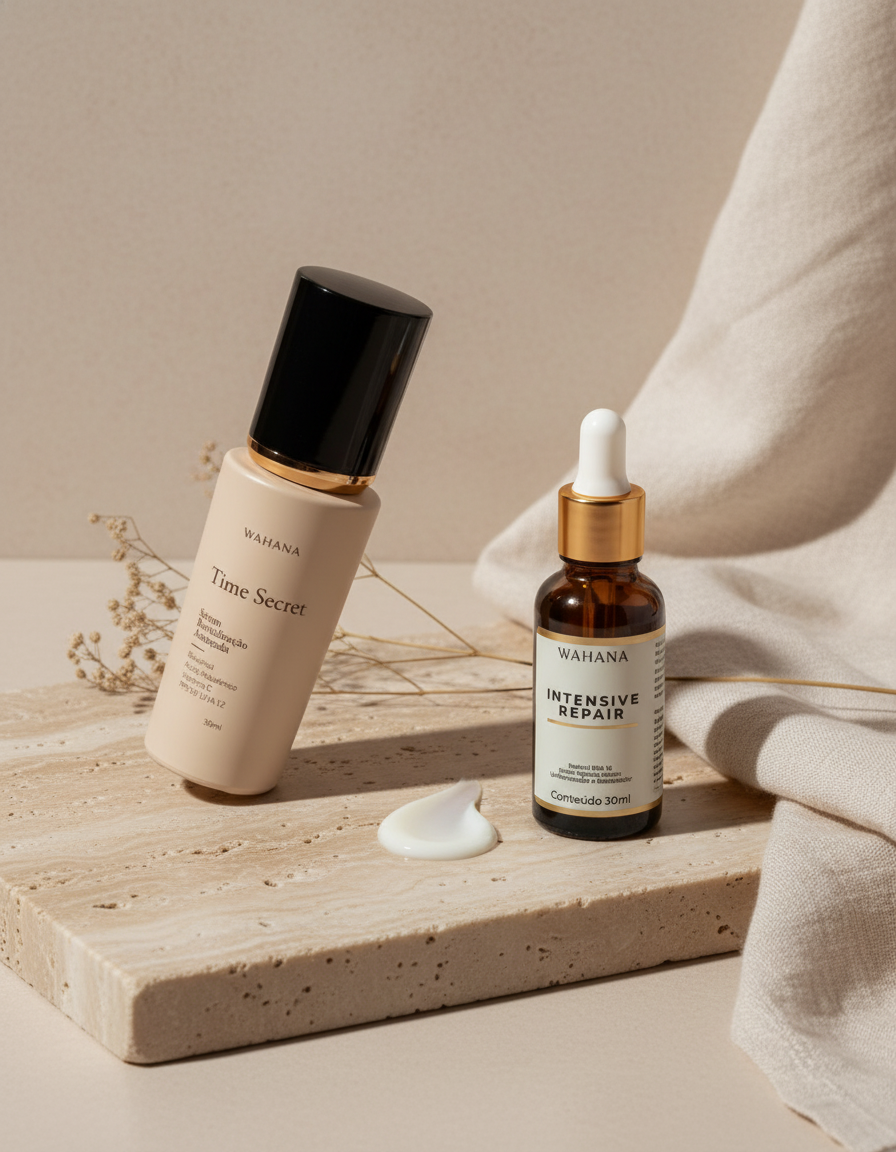 Cuidados com a Pele no Inverno: O Que Mudar na Rotina Madura - Time Secret e Intensive Repair