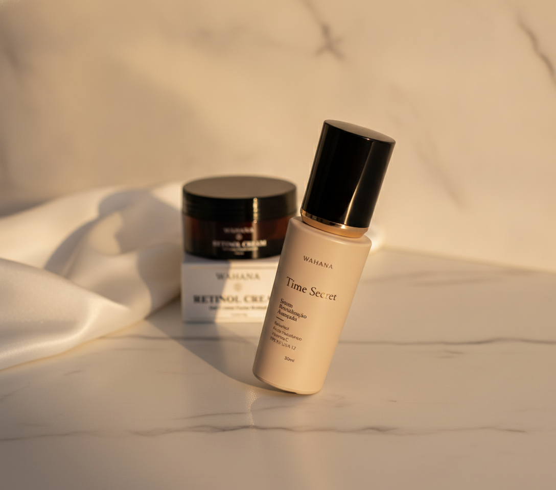 Melhor Creme para Área dos Olhos: Adeus Olheiras e Linhas Finas - Time Secret e Retinol Cream