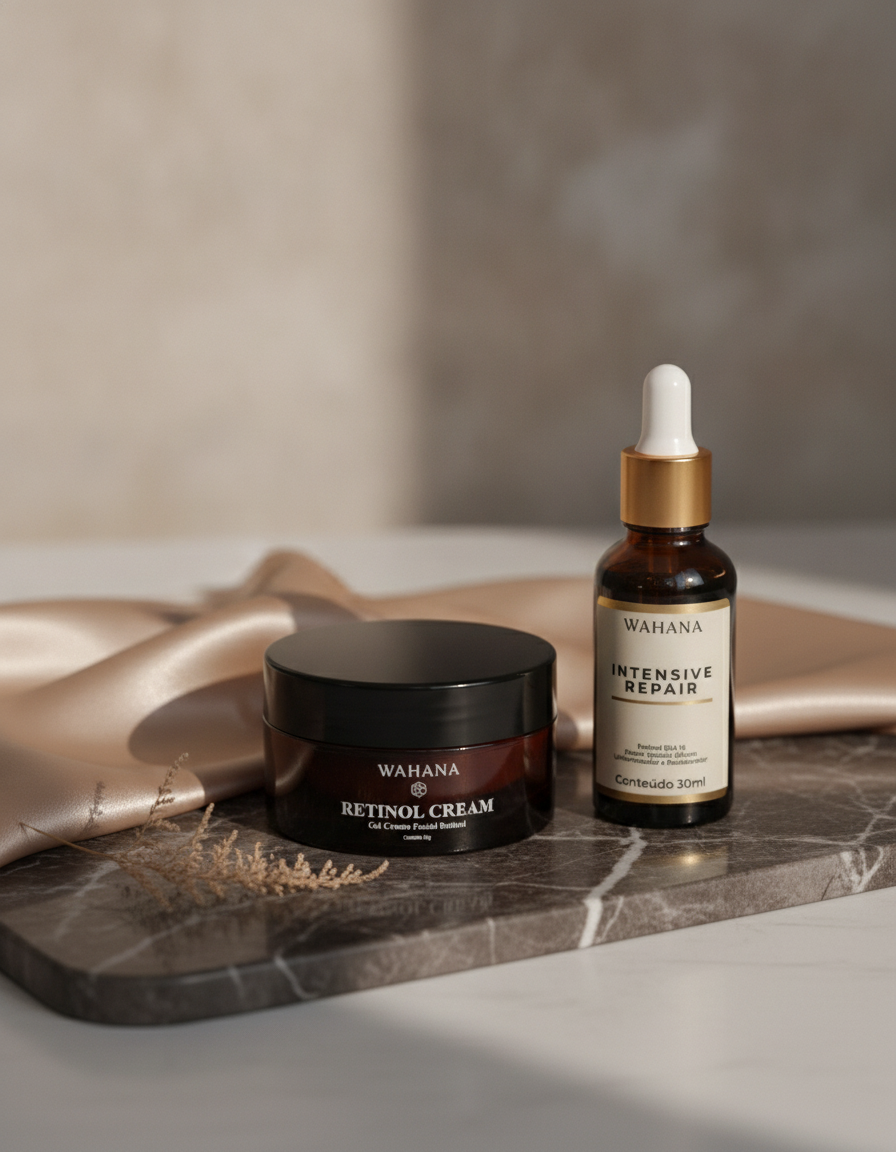 Como o Retinol Age na Pele Madura: O Guia Definitivo - Retinol Cream e Intensive Repair