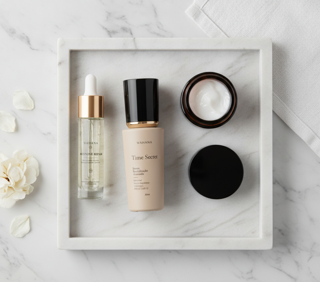 Como Clarear Manchas de Sol no Rosto de Forma Segura - Time Secret e Retinol Cream