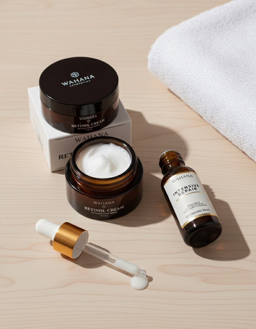 Diferença Entre Rugas Finas e Profundas: Como Tratar Cada Uma - Retinol Cream e Intensive Repair