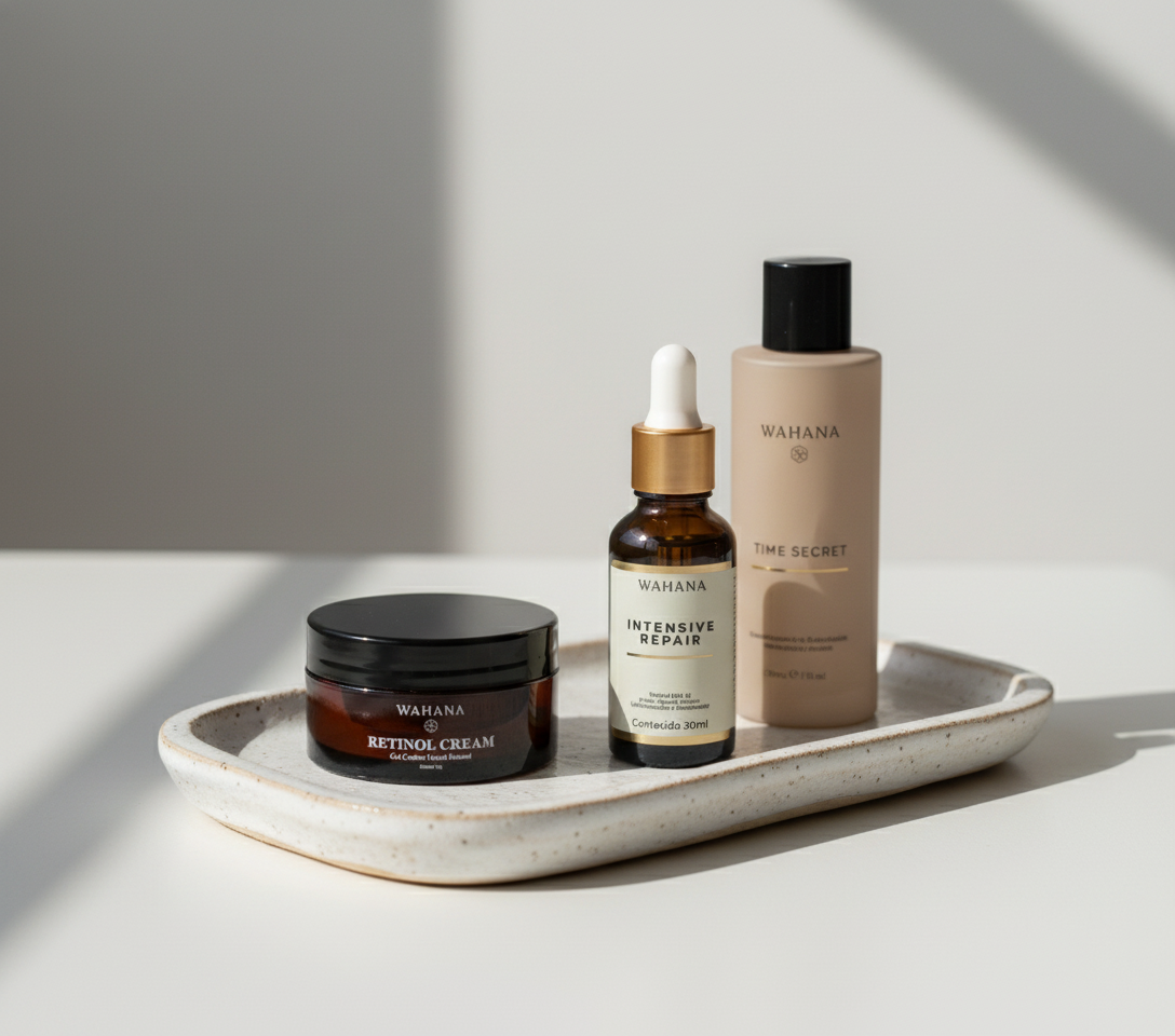 Skincare Noturno: O Guia Definitivo para Renovação Celular - Retinol Cream e Intensive Repair
