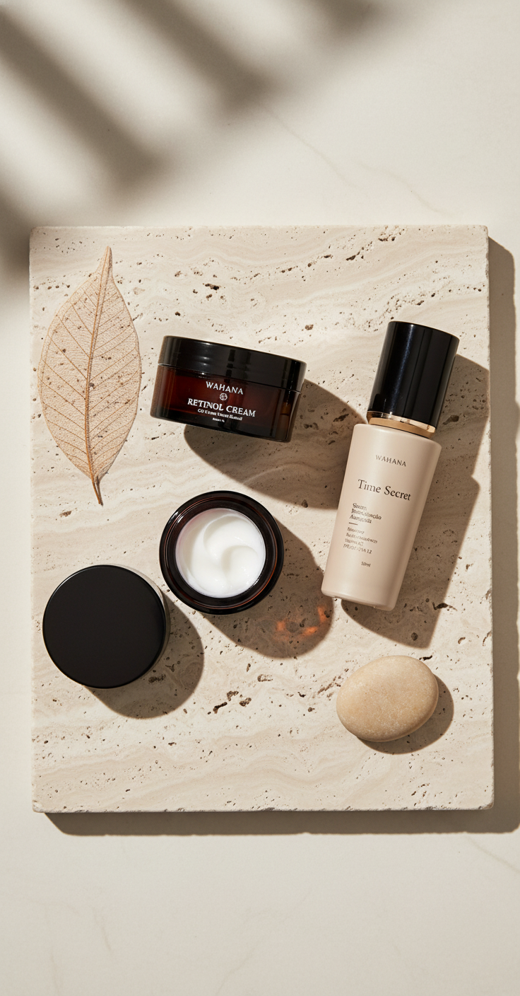 Como Clarear Manchas de Acne com Skincare Inteligente - Retinol Cream e Time Secret