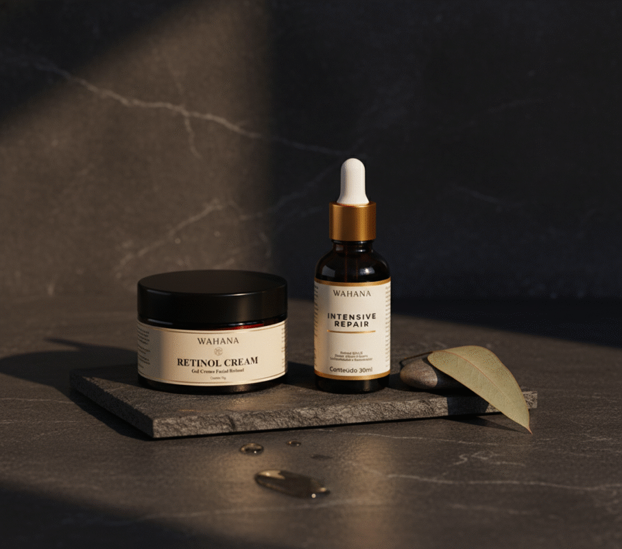 Ácido Hialurônico e Retinol: A Combinação Perfeita - Retinol Cream e Intensive Repair