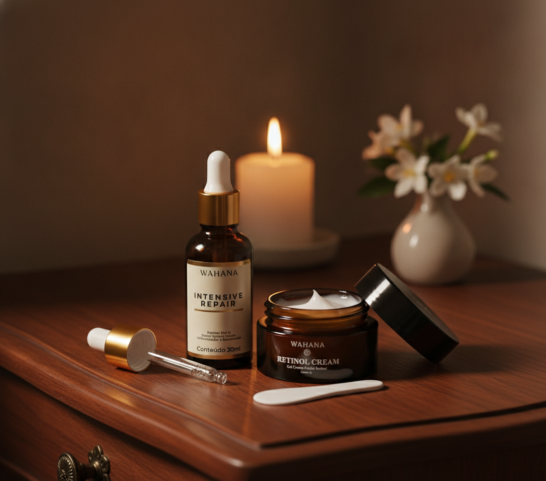 Bakuchiol vs Retinol: Qual o Melhor para Pele Madura Sensível? - Intensive Repair e Retinol Cream