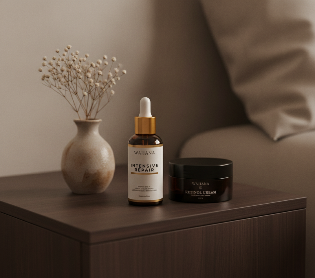 Como recuperar a barreira cutânea danificada - Intensive Repair e Retinol Cream