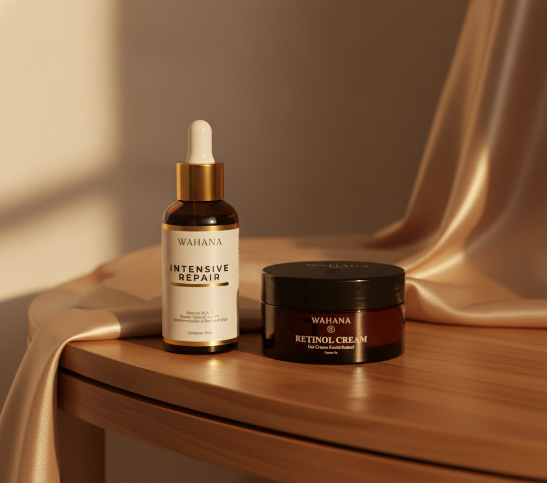 Reparação da Barreira Cutânea: Como Salvar a Pele Danificada - Intensive Repair e Retinol Cream
