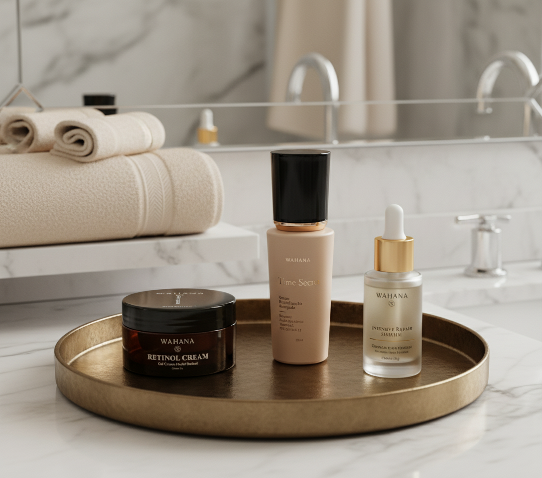 Rotina Anti-Idade 40+: O Guia Definitivo para Pele Madura - Time Secret e Retinol Cream