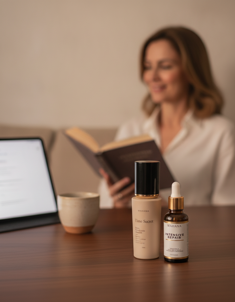 Benefícios da Vitamina C e Antioxidantes: O Escudo da Sua Pele - Time Secret e Intensive Repair