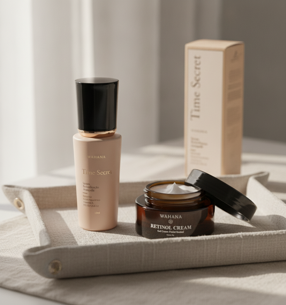 Manchas de Idade: Prevenção e Cuidados com a Pele Madura - Retinol Cream e Time Secret