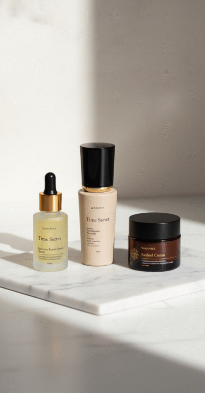 Kit 24 Horas Wahana: A rotina definitiva anti-idade para pele madura - Time Secret