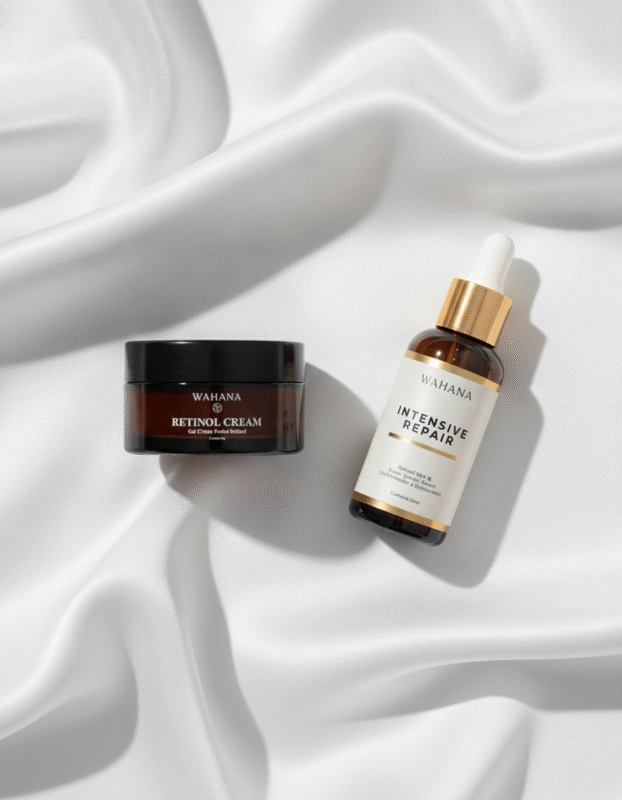 Retinol vs. Ácido Hialurônico: Como combinar para máxima eficácia - Retinol Cream e Intensive Repair