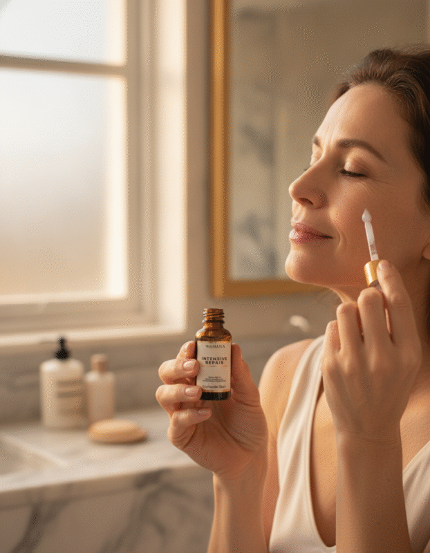 Skincare na menopausa: Como tratar flacidez e ressecamento - Intensive Repair