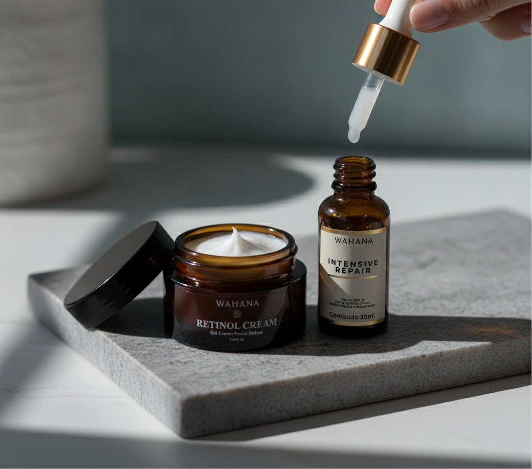 Manchas de Idade: Prevenção e Cuidados com a Pele Madura - Retinol Cream e Intensive Repair