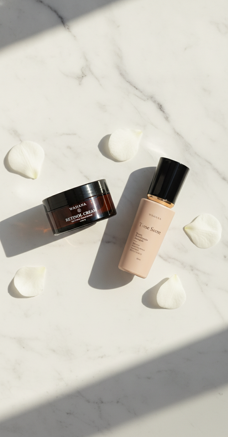 Pode Misturar Retinol e Peptídeos? Guia Definitivo - Retinol Cream e Time Secret