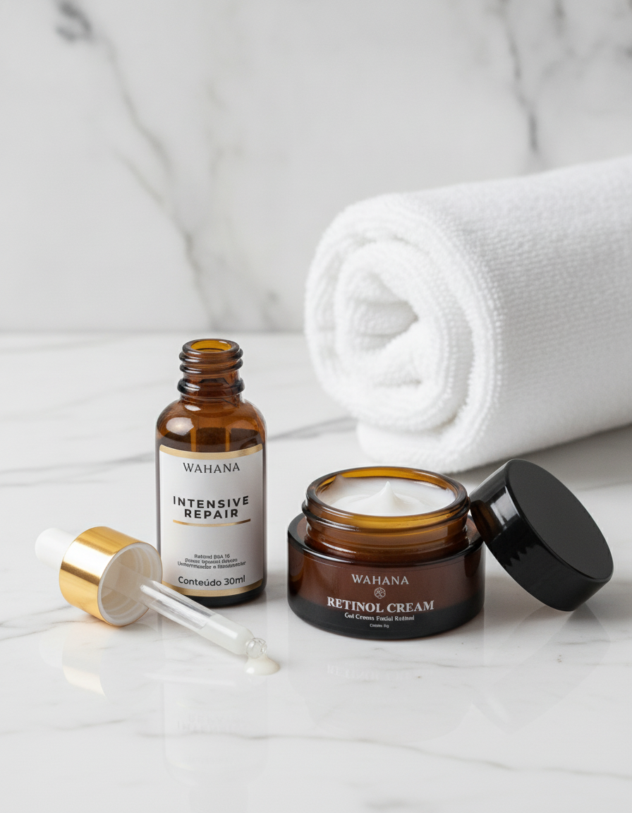 Pode Misturar Retinol e Peptídeos? Guia Definitivo - Retinol Cream e Intensive Repair
