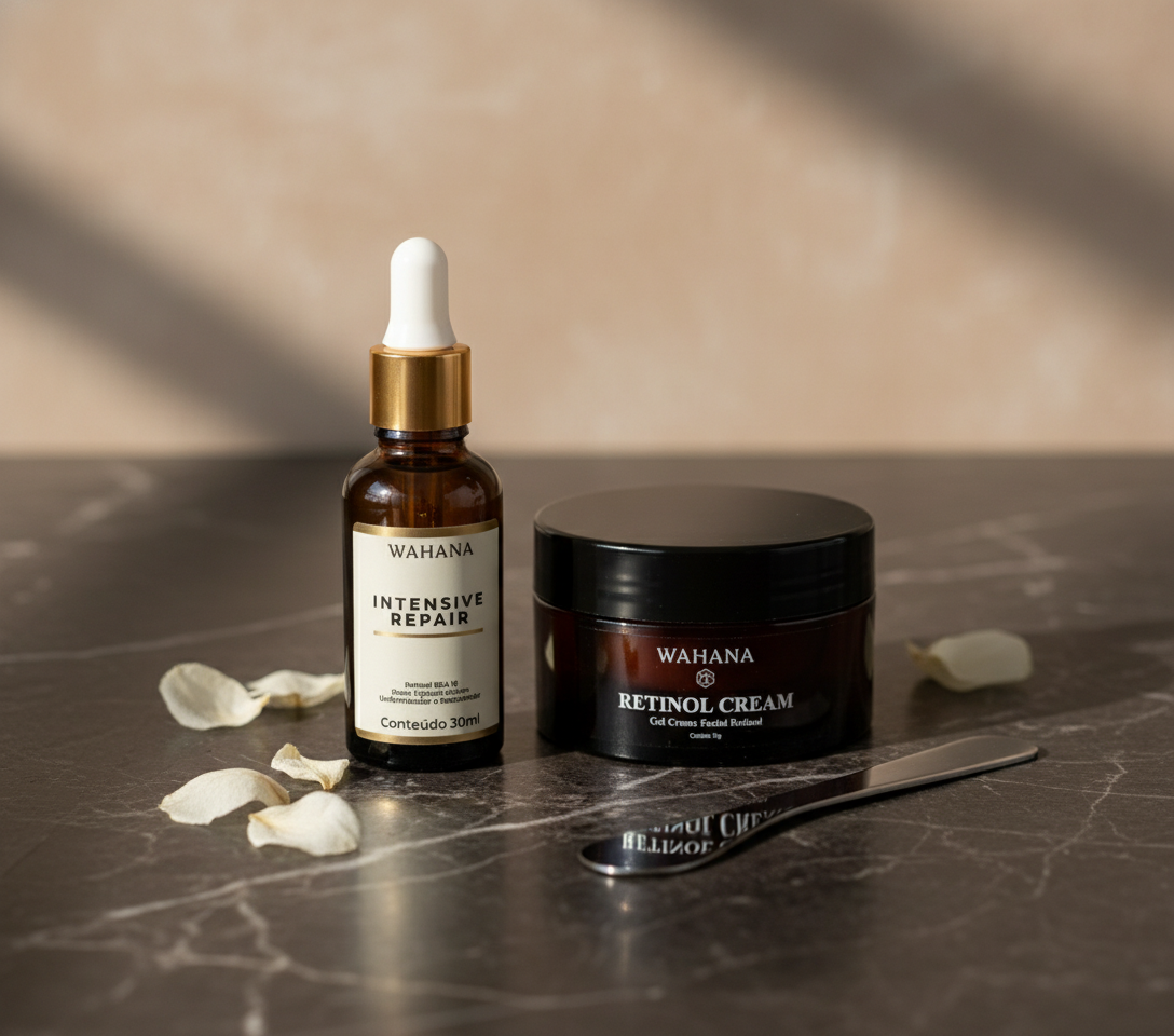 Skincare de Inverno: Como Evitar o Ressecamento Extremo - Intensive Repair e Retinol Cream