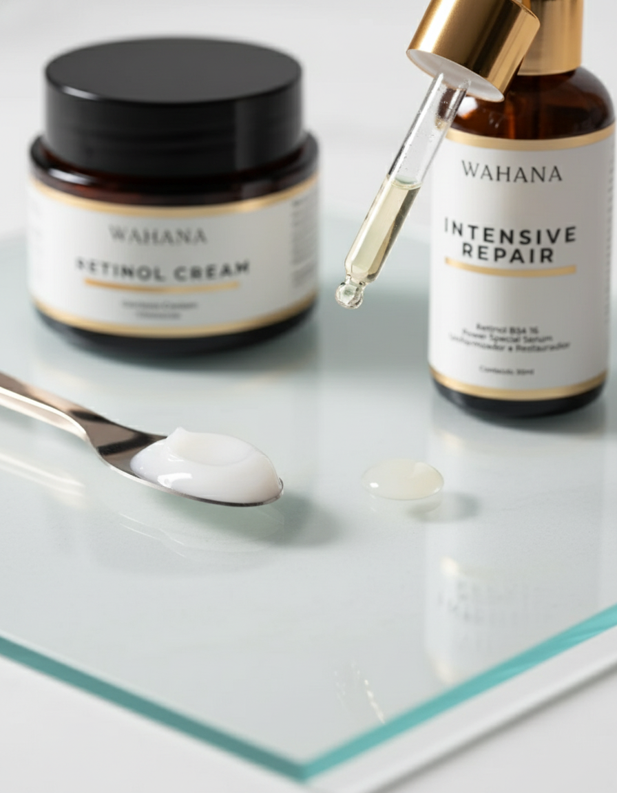 Pode Misturar Retinol e Peptídeos? Guia Definitivo - Retinol Cream e Intensive Repair