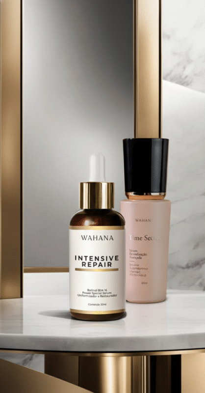Como Combinar Sérum e Hidratante na Rotina - Intensive Repair e Time Secret