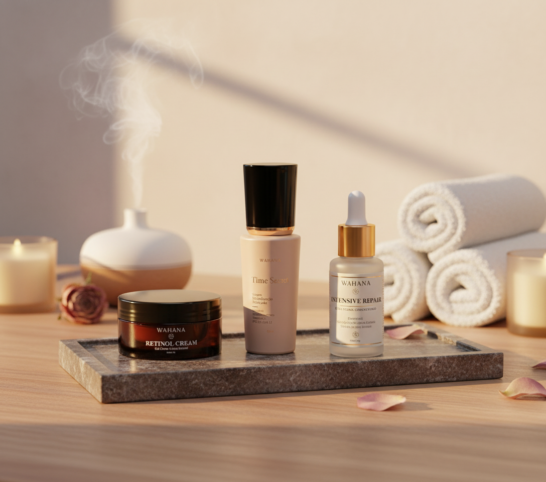 Rotina Anti-Idade aos 40 anos: O Que Realmente Funciona - Time Secret e Retinol Cream
