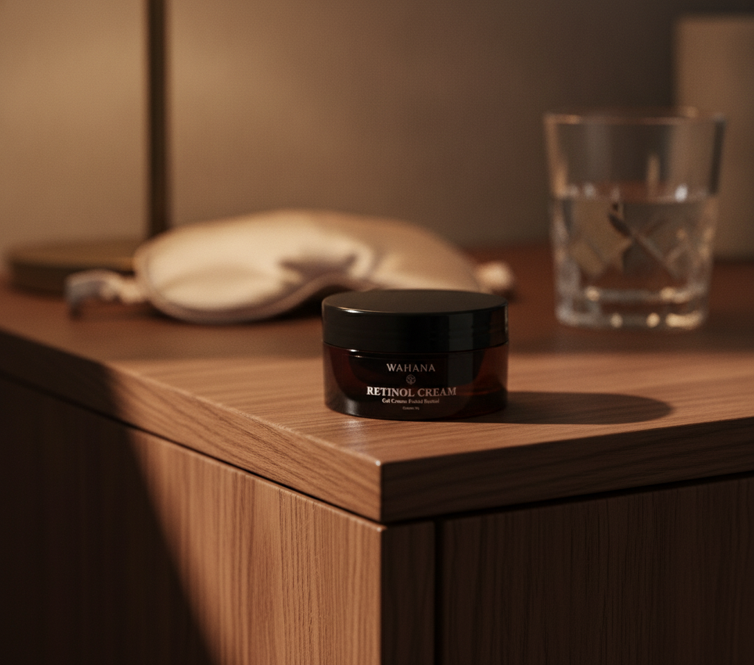 Rotina noturna com retinol para pele madura: Passo a passo - Retinol Cream