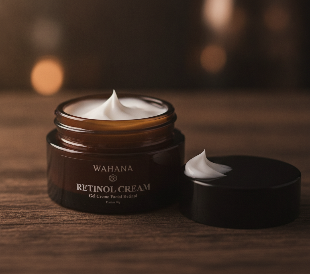 Melhor kit anti-idade dia e noite para pele 50+ - Retinol Cream