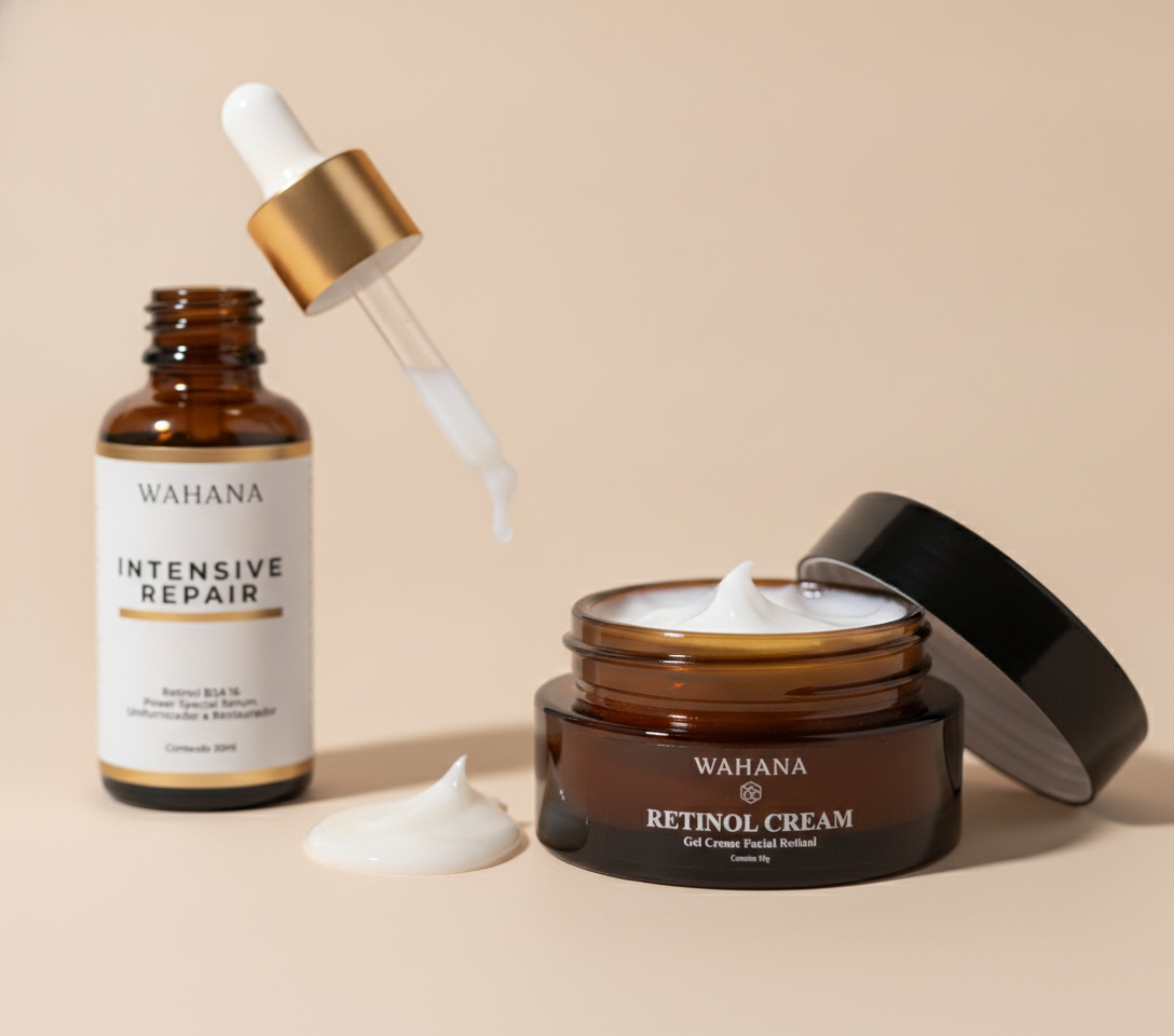 Skincare na menopausa: Como tratar flacidez e ressecamento - Intensive Repair e Retinol Cream