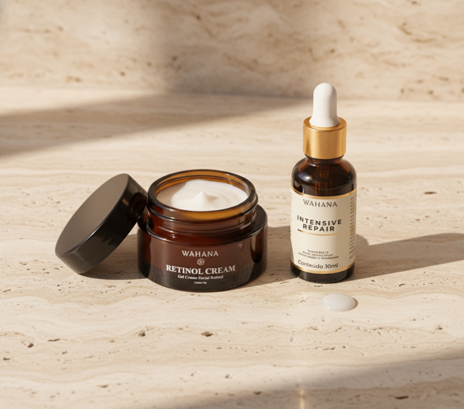 Ácido Hialurônico e Retinol: Como Combinar para Máximos Resultados - Retinol Cream e Intensive Repair