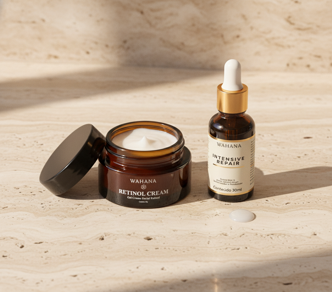 Ácido Hialurônico e Retinol: Como Combinar para Máximos Resultados - Retinol Cream e Intensive Repair