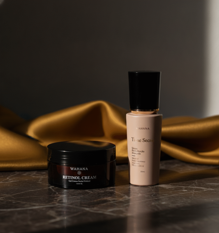 Rotina Noturna para Pele Madura: O Passo a Passo Definitivo - Retinol Cream e Time Secret
