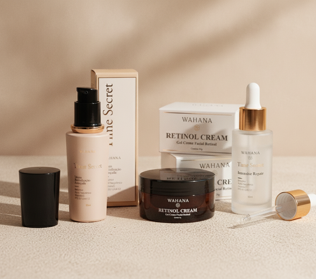 Como Clarear Manchas de Sol no Rosto: Prevenção e Tratamento - Time Secret e Retinol Cream