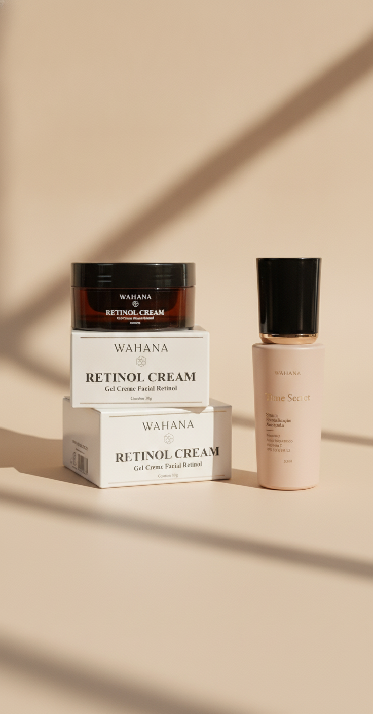 Retinol para Iniciantes: O Guia Definitivo para Usar Sem Medo - Retinol Cream e Time Secret