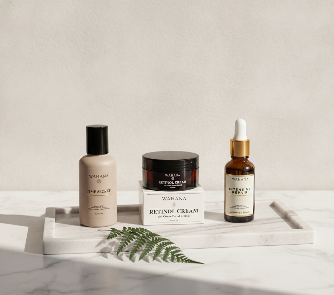 Rotina Noturna Perfeita: O Passo a Passo da Renovação Celular - Retinol Cream e Intensive Repair
