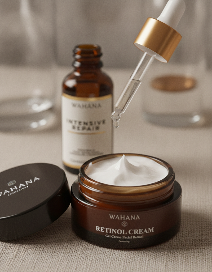 Manchas de Sol e Melasma: Como Clarear a Pele com Segurança - Retinol Cream e Intensive Repair