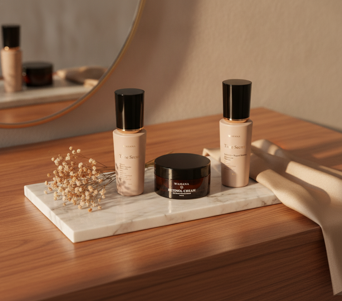 Manchas de Sol e Melasma: Como Clarear a Pele com Segurança - Time Secret e Retinol Cream