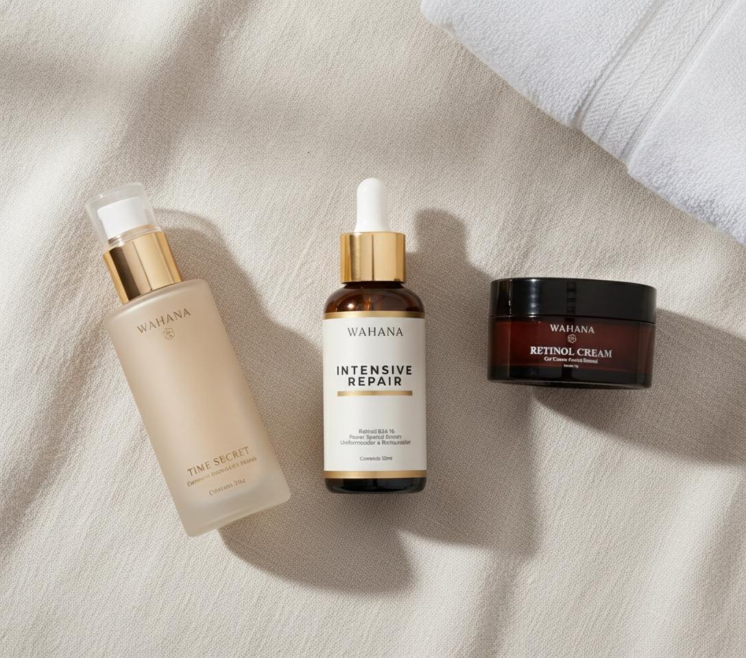 Skincare na Menopausa: O que muda e como adaptar sua rotina - Intensive Repair e Retinol Cream