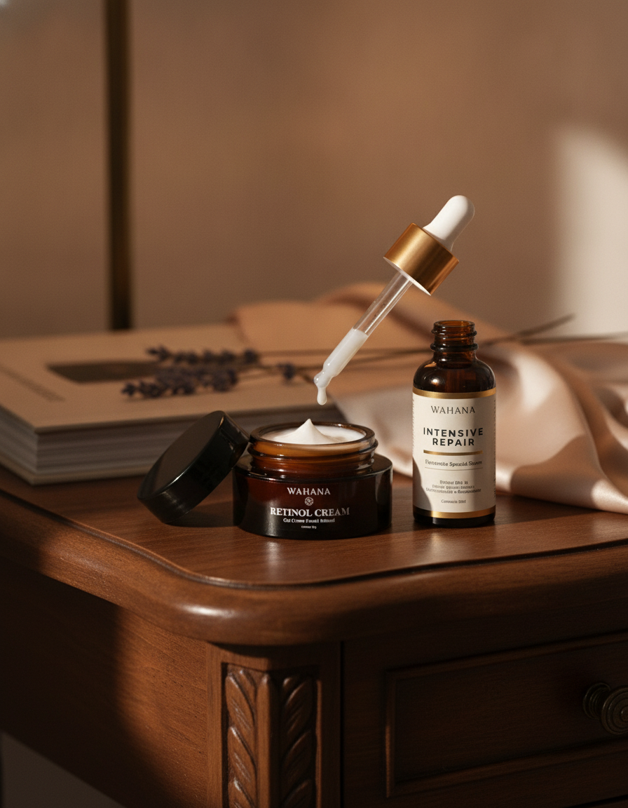 Retinol para Iniciantes: O Guia Definitivo para Usar Sem Medo - Retinol Cream e Intensive Repair