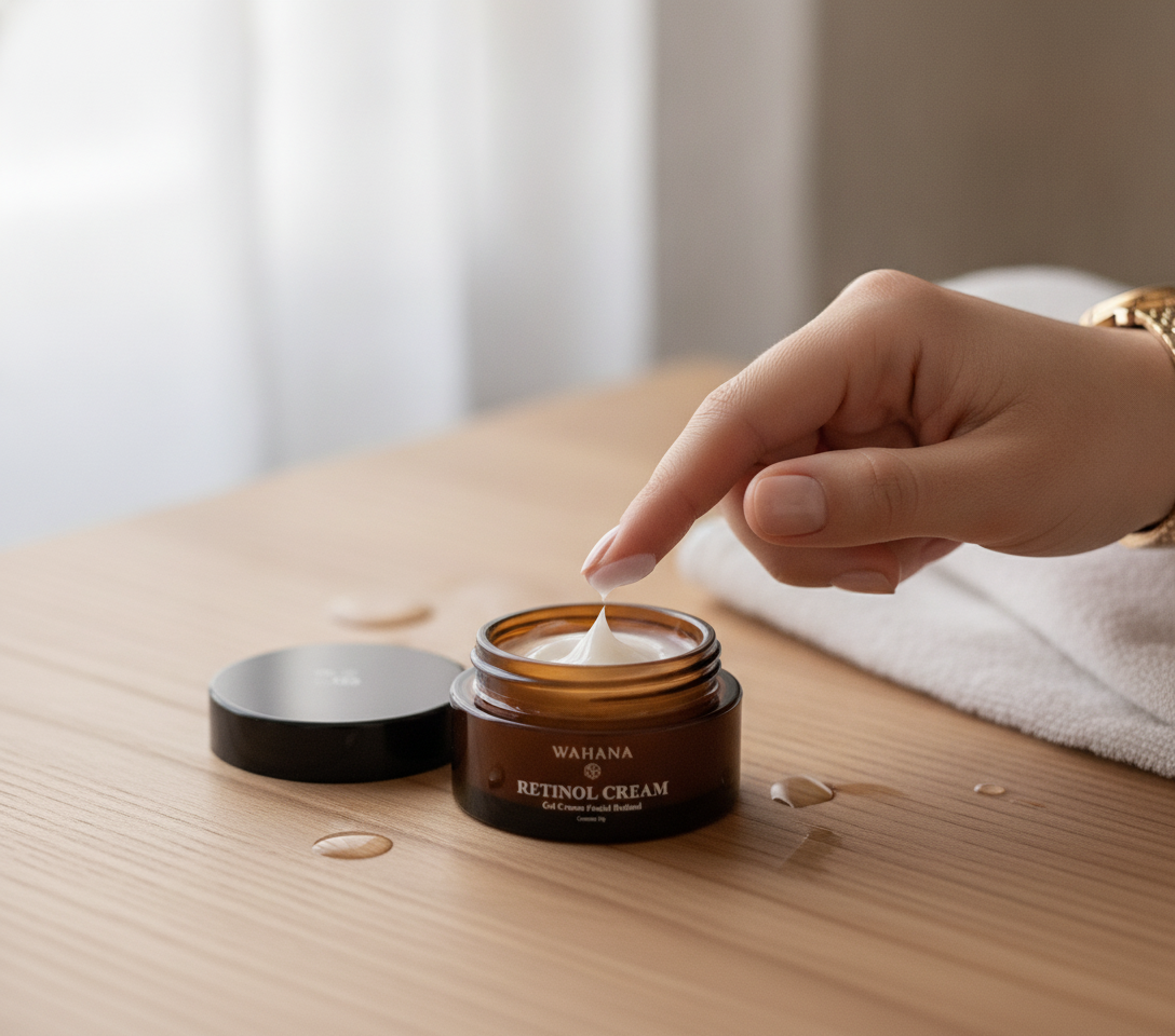 Wahana Cosméticos é bom para pele na menopausa? Descubra - Retinol Cream