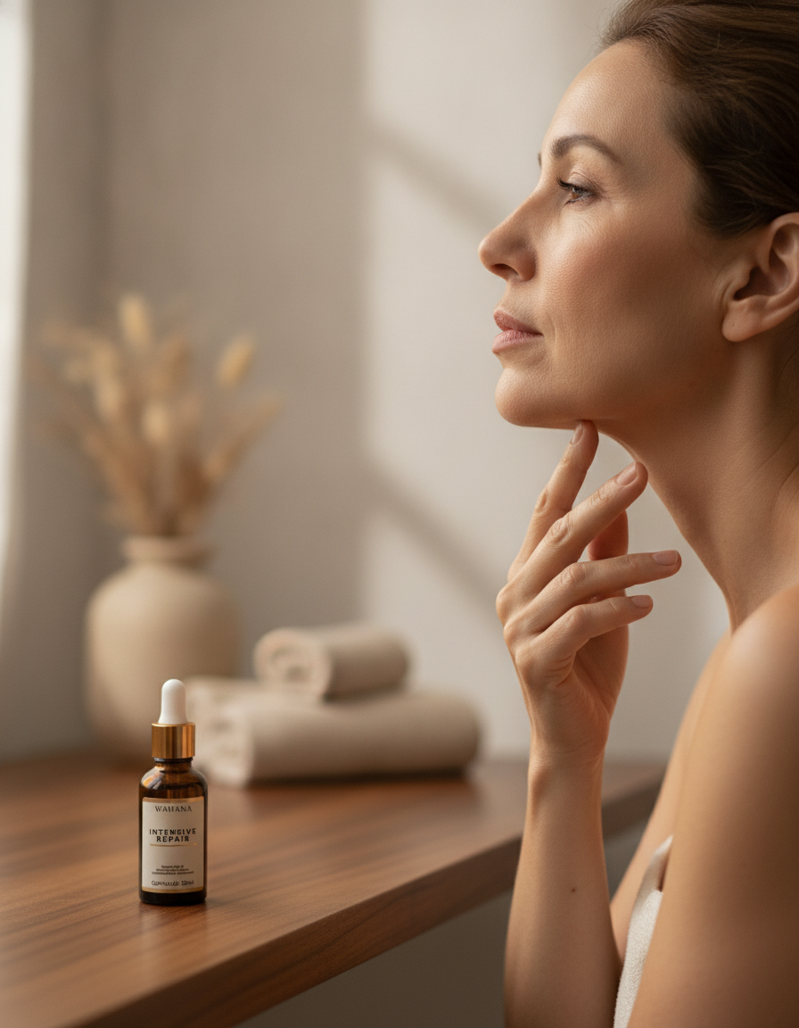 Flacidez no Rosto: Como Recuperar o Contorno Facial Sem Agulhas - Intensive Repair
