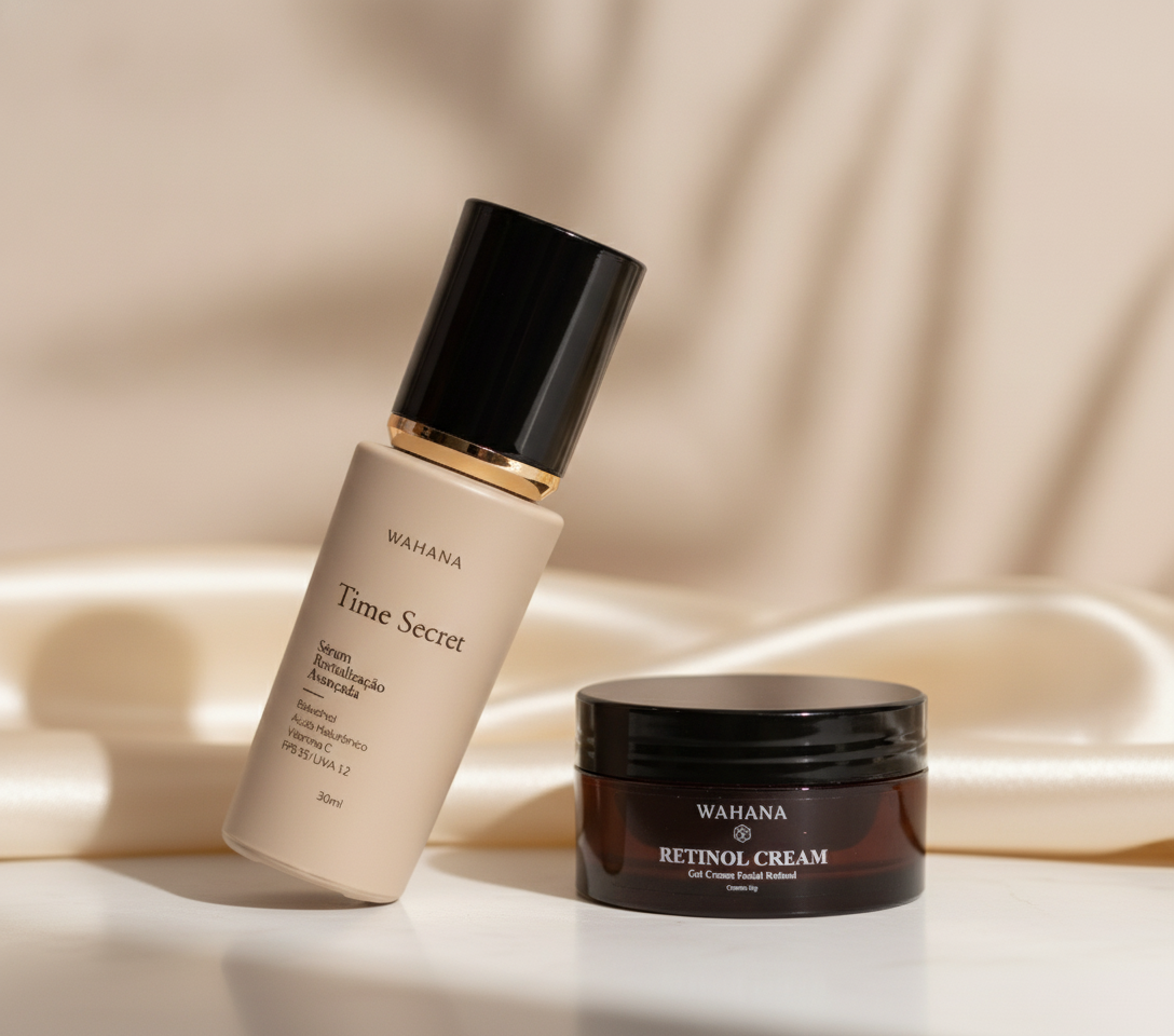 Manchas de Sol e Melasma: Como Clarear a Pele com Segurança - Time Secret e Retinol Cream
