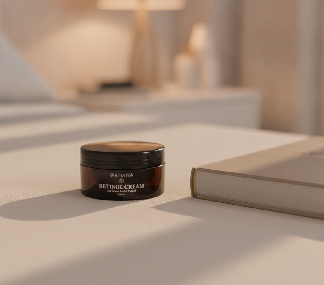 Rotina Noturna Perfeita: O Passo a Passo da Renovação Celular - Retinol Cream