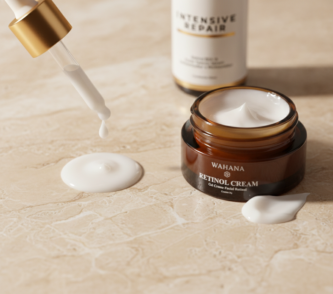 Ressecamento Extremo na Menopausa: Como recuperar a hidratação - Intensive Repair e Retinol Cream