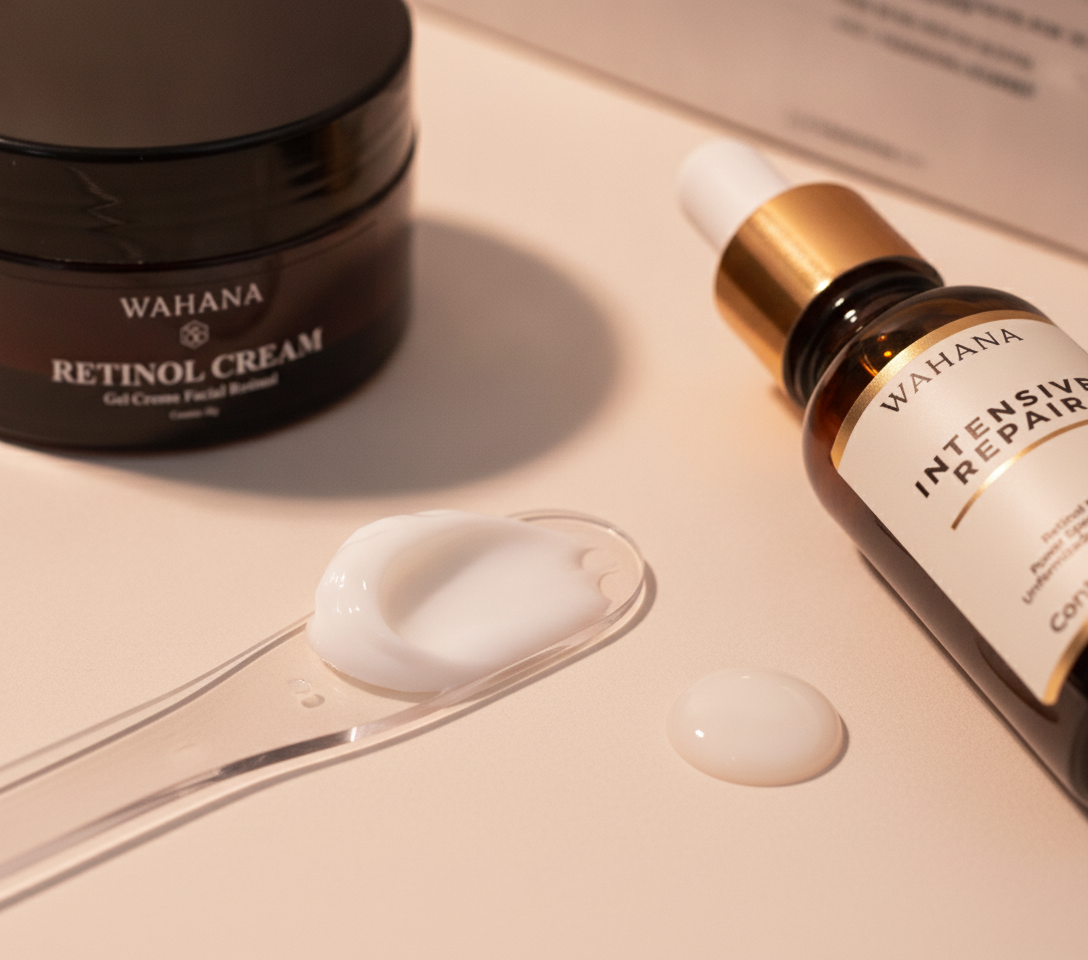 Qual o melhor creme noturno para renovação celular após os 50? - Retinol Cream e Intensive Repair