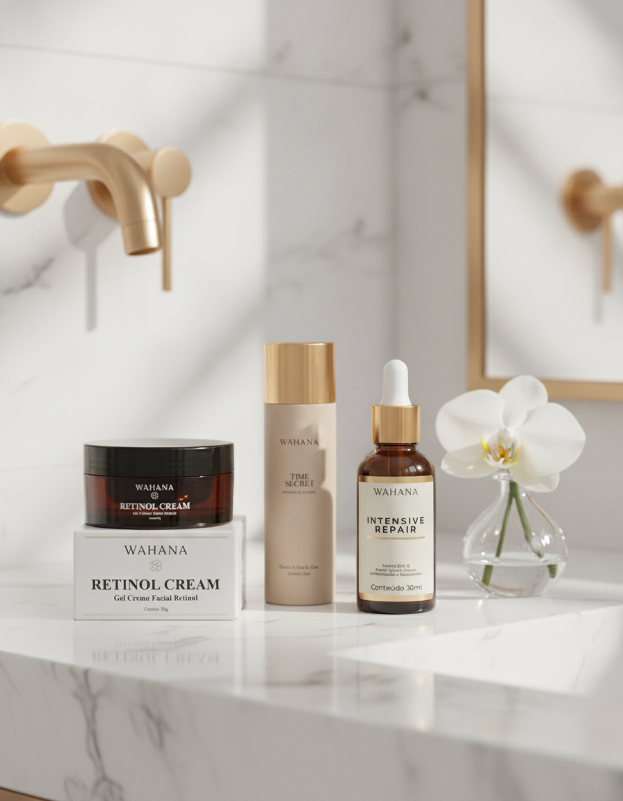 Qual o melhor creme noturno para renovação celular após os 50? - Retinol Cream e Intensive Repair