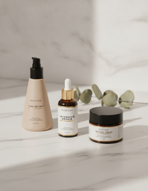 Os Melhores Kits Anti-Idade: Por Que a Sinergia Importa - Time Secret e Intensive Repair
