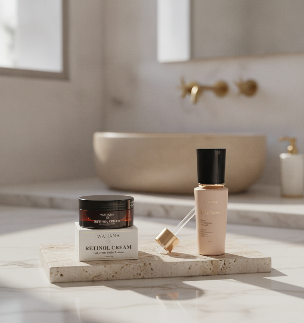 Retinol vs Peptídeos: Qual o Melhor para Renovação Celular? - Retinol Cream e Time Secret