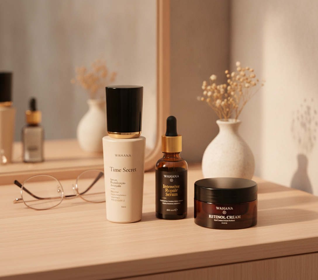Retinol vs Peptídeos: Qual o Melhor para Renovação Celular? - Time Secret e Retinol Cream