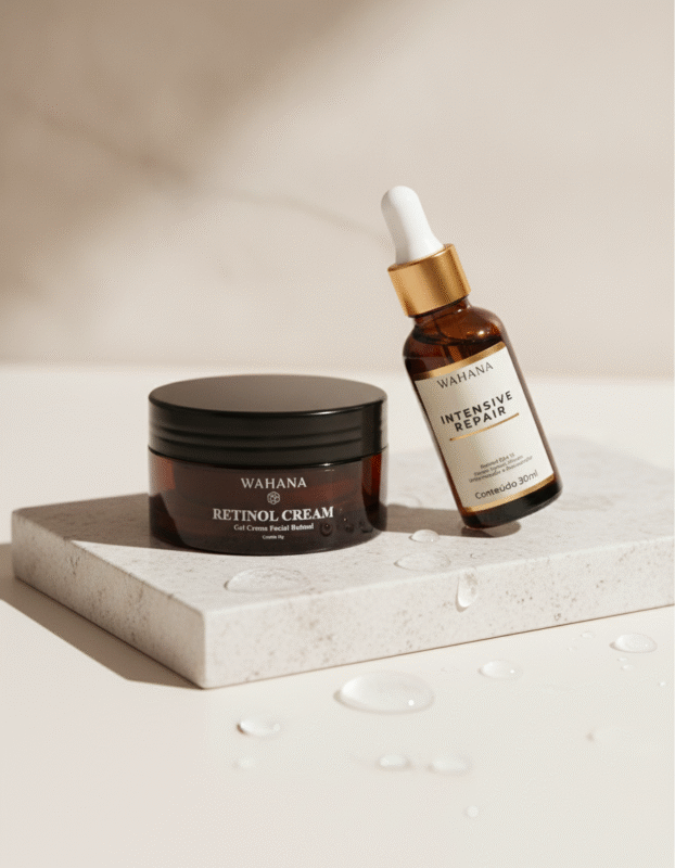 Ácido Hialurônico vs Retinol: Pode misturar na rotina? - Retinol Cream e Intensive Repair
