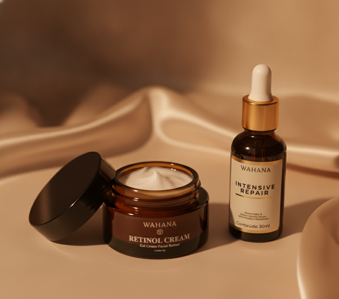 Diferença entre rugas finas e profundas: Como tratar cada uma - Retinol Cream e Intensive Repair